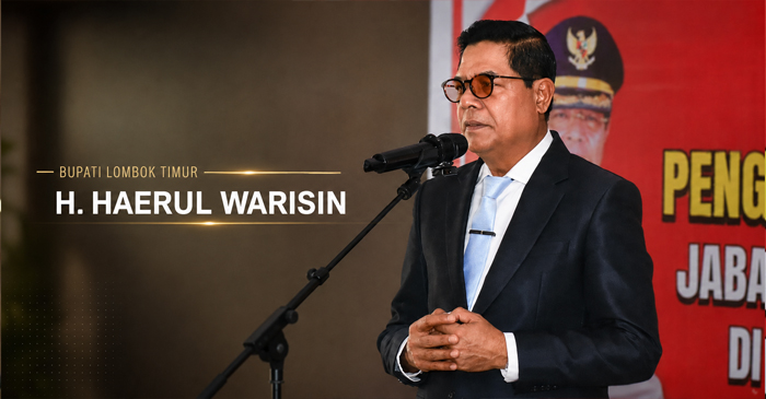 Bupati Lotim, H. Haerul Warisin.