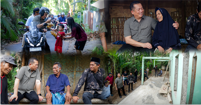 Gubernur NTB, Lalu Muhamad Iqbal saat turun langsung ke Desa Mekarsari, Kecamatan Gunungsari, Kabupaten Lombok Barat (Lobar), Kamis (25/6/2026), untuk memastikan Program Desa Berdaya benar-benar menyentuh masyarakat yang membutuhkan.