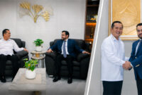 Gubernur NTB, Lalu Muhamad Iqbal, saat menerima kunjungan Duta Besar Oman untuk Indonesia, Mohamed Ahmed Salim, di Ruang Kerja Gubernur NTB, Kamis (18/6/2026).