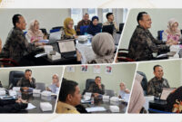 Suasana rapat koordinasi yang digelar Dinas Kominfotik NTB bersama Bappeda NTB selaku Sekretariat Forum Satu Data dan penanggung jawab data geospasial daerah, pada Kamis (11/6/2026).
