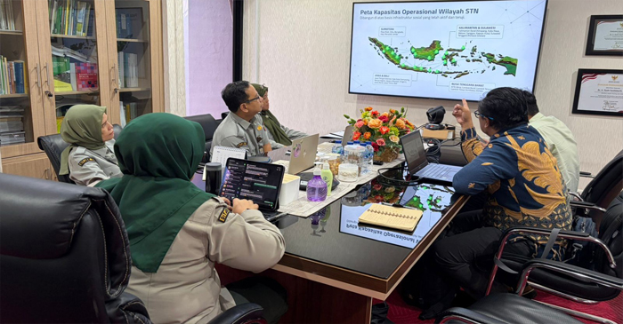 PP STN saat mengunjungi Direktorat Jenderal Tanaman Pangan Kementan RI, Senin (22/6/2026). 