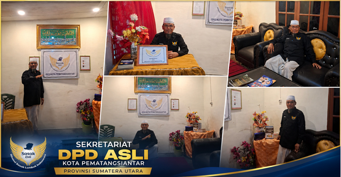 Sekretariat DPD ASLI Pematangsiantar, Provinsi Sumatera Utara (Sumut).