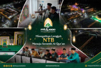 Suasana pelaksanaan MTQ XXXI tingkat Provinsi NTB tahun 2026 di Praya, Kabupaten Lombok Tengah.