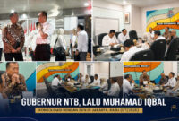 Gubernur NTB, Lalu Muhamad Iqbal saat menghadiri konsolidasi bersama Kepala BKN RI, Prof. Dr. Zudan Arif Fakrulloh, di Kantor BKN, Jakarta, Rabu (1/7/2026).