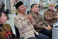 Anggota Komisi II DPR RI Fraksi NasDem, H. Fauzan Khalid (dua dari kiri peci hitam). 