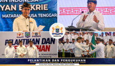 Suasana pelantikan dan pengukuhan Pengurus KADIN Provinsi NTB periode 2025–2030, di Prime Park Hotel, Mataram, Rabu (29/7/2026).