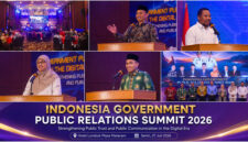 Suasana pembukaan Indonesia Government Public Relations (IGPR) Summit 2026, di Hotel Lombok Plaza Mataram, pada Senin (27/7/2026).