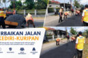 Tim Reaksi Cepat (TRC) Infrastruktur NTB yang baru dibentuk langsung bergerak memperbaiki ruas jalan penghubung Desa Kediri-Desa Kuripan, Kabupaten Lombok Barat, dengan alokasi anggaran pemeliharaan rutin sebesar Rp700 juta.