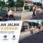 Tim Reaksi Cepat (TRC) Infrastruktur NTB yang baru dibentuk langsung bergerak memperbaiki ruas jalan penghubung Desa Kediri-Desa Kuripan, Kabupaten Lombok Barat, dengan alokasi anggaran pemeliharaan rutin sebesar Rp700 juta.
