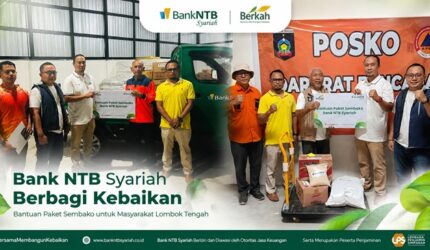 Bank NTB Syariah Berbagi Untuk Warga Sade