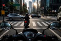 Tak terlihat bukan berarti aman, kenali bahaya blind spot dan terapkan 4T saat berkendara.