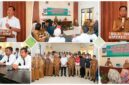 Suasana pembukaan Diklat KDKMP 40 Desa Berdaya Trasnformatif yang dirangkaikan dengan Launching Model Graduasi Kemiskinan Ekstrem Berbasis Koperasi Desa/Kelurahan Merah Putih (Model Graduasi) di NTB, yang berlangsung di Aula UPTD Balai Diklat Koperasi UKM Provinsi NTB, pada Selasa (18/8/2026).