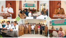 Suasana pembukaan Diklat KDKMP 40 Desa Berdaya Trasnformatif yang dirangkaikan dengan Launching Model Graduasi Kemiskinan Ekstrem Berbasis Koperasi Desa/Kelurahan Merah Putih (Model Graduasi) di NTB, yang berlangsung di Aula UPTD Balai Diklat Koperasi UKM Provinsi NTB, pada Selasa (18/8/2026).