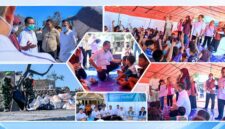 Gubernur NTB, Lalu Muhamad Iqbal didampingi Ketua TP PKK Provinsi NTB, Sinta Agathia Iqbal dan Bupati Lombok Tengah, Lalu Pathul Bahri saat mengunjungi langsung Desa Adat Sade, Dusun Sade, Desa Rembitan, Kecamatan Pujut, Kabupaten Lombok Tengah, pada Rabu (26/8/2026).