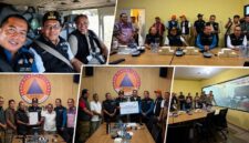 Gubernur NTB, Lalu Muhamad Iqbal dan Gubernur Bali, I Wayan Koster bersama rombongan saat turun langsung meninjau dari dekat dampak akibat gempa bumi berkekuatan magnitudo 7,7 di Nusa Tenggara Timur (NTT).