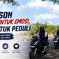 Gunakan klakson secara bijak untuk keselamatan bersama.