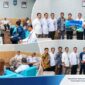 Suasana penyerahan bantuan kemanusiaan untuk masyarakat korban bencana gempa bumi di Provinsi NTT oleh FKIJK Wilayah NTB bersama BMPD Provinsi NTB, yang diterima langsung oleh Kepala Dinas Kominfotik NTB, Ahsanul Khalik, di ruang kerjanya, pada Rabu (19/8/2026).