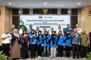 Suasana pose bersama usai penandatangan Perjanjian Kerja Sama (PKS) di Kantor Utama Bank NTB Syariah, Jalan Udayana, Mataram, pada Rabu (19/8/2026).