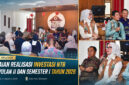 Suasana press release capaian realisasi investasi NTB triwulan II dan semester I tahun 2026, di Bale Kita, pada Kamis (6/8/2026).