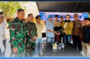 Wakil Ketua DPR RI, Sari Yuliati saat turun langsung meninjau lokasi kebakaran Desa Adat Sade, sekaligus menyerahkan bantuan secara simbolis kepada warga terdampak, pada Minggu (23/8/2026).