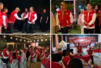 Gubernur NTB, Lalu Muhamad Iqbal saat menghadiri acara pembubaran panitia dan anggota Paskibra Provinsi NTB di kediaman Kepala Bakesbangpoldagri NTB, di Desa Saribaye, Kecamatan Lingsar, Kabupaten Lombok Barat, pada Selasa malam (18/8/2026).