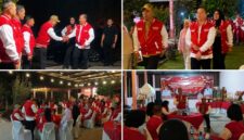 Gubernur NTB, Lalu Muhamad Iqbal saat menghadiri acara pembubaran panitia dan anggota Paskibra Provinsi NTB di kediaman Kepala Bakesbangpoldagri NTB, di Desa Saribaye, Kecamatan Lingsar, Kabupaten Lombok Barat, pada Selasa malam (18/8/2026).