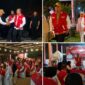 Gubernur NTB, Lalu Muhamad Iqbal saat menghadiri acara pembubaran panitia dan anggota Paskibra Provinsi NTB di kediaman Kepala Bakesbangpoldagri NTB, di Desa Saribaye, Kecamatan Lingsar, Kabupaten Lombok Barat, pada Selasa malam (18/8/2026).