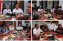 Suasana pertemuan Gubernur NTB, Lalu Muhamad Iqbal bersama Wakil Rektor IV UMM, Muhamad Salis Yuniardi, M.Psi., Ph.D., dan jajaran guru besar serta rombongan UMM, di Ruang Kerja Gubernur NTB, pada Rabu (26/8/2026).