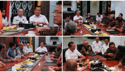 Suasana Pertemuan Gubernur Iqbal dengan UMM