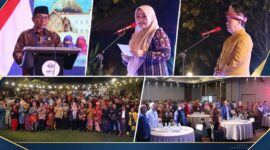 Suasana pembukaan Jamnas APWI IV pada Sabtu pagi, 19 September 2026, hingga Gala Dinner yang digelar pada malam harinya, di Hotel Lombok Garden, Mataram.