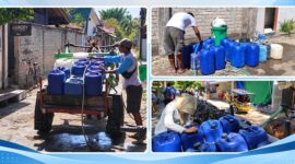Kawasan Gili Trawangan dan sekitarnya mengalami krisis air bersih.