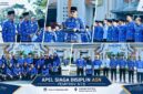 Suasana Apel Siaga Disiplin ASN Pemprov NTB, di Lapangan Bumi Gora Kantor Gubernur NTB, Senin (21/9/2026).