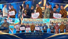 Suasana saat Gubernur NTB, Lalu Muhamad Iqbal menerima penghargaan Apresiasi Pemerintah Daerah Berprestasi Tahun 2026 Batch II Regional Maluku dan Nusa Tenggara, di Jakarta, pada Kamis (17/9/2026).