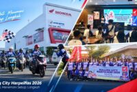 Memperingati Hari Pelanggan Nasional (Harpelnas) 2026, Astra Motor NTB menghadirkan apresiasi bagi konsumen melalui kegiatan touring bersama konsumen sebagai bagian dari rangkaian program bertema “Satu Hati, Menemani Setiap Langkah”.