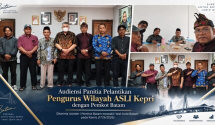 Audiensi Panitia Pelantikan DPW ASLI Kepri