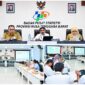 Suasana rilis berita resmi statistik, di Aula Tambora BPS NTB, pada Selasa (1/9/2026).