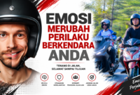 Keselamatan berkendara tidak hanya berkaitan dengan kemampuan seseorang dalam mengendalikan sepeda motor, tetapi juga bagaimana pengendara mampu mengendalikan emosi dan mengambil keputusan secara bijak ketika menghadapi berbagai situasi di jalan raya.