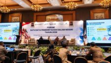 Suasana kegiatan Forum Satu Data Pemerintahan Dalam Negeri (SDPDN) Tahun 2026, di Jakarta, Selasa (22/9/2026).