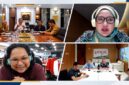 Gubernur NTB, Lalu Muhamad Iqbal saat rapat koordinasi bersama maskapai dan pemangku kepentingan penerbangan melalui konferensi daring dari Mataram, pada Selasa (8/9/2026).