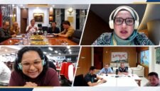 Gubernur NTB, Lalu Muhamad Iqbal saat rapat koordinasi bersama maskapai dan pemangku kepentingan penerbangan melalui konferensi daring dari Mataram, pada Selasa (8/9/2026).