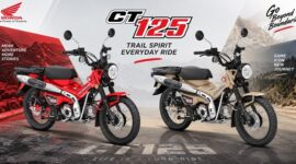 PT Astra Honda Motor (AHM) menghadirkan penyegaran pada Honda CT125 melalui tampilan baru yang semakin memperkuat karakternya sebagai Iconic Tracking Cub. 