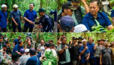 Gubernur NTB, Lalu Muhamad Iqbal saat menemui Gabungan Kelompok Tani (Gapoktan) kawasan Sesaot, pada Selasa (1/9/2026).