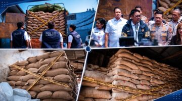 Sebanyak 49,85 ton kacang tanah diduga ilegal masuk ke Indonesia berhasil disita Ditreskrimsus Polda Metro Jaya.