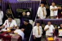 Suasana penandatanganan MoU antara Ketua Umum JAMIRA, RM Gusti Haes dan Ketua Umum LIN, Robi Irawan Wiratmoko, di Markas JAMIRA, kawasan Kayu Manis, Jakarta Timur, pada Selasa (1/9/2026).