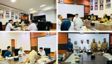 Suasana audiensi KI Provinsi NTB dengan Sekda NTB, Abul Chair, di Ruang Rapat Sekda, Selasa (29/9/2026).