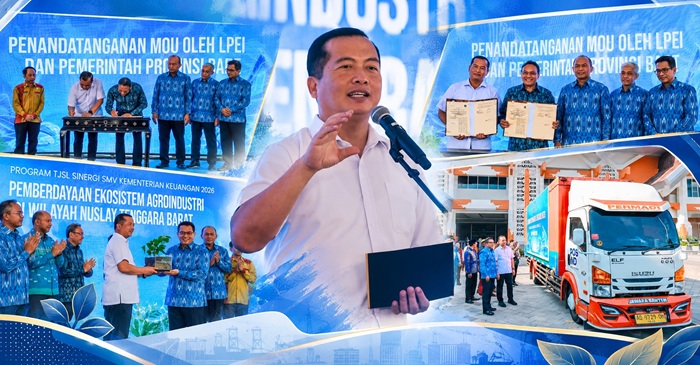 Ekspor vanili organik NTB ke Amerika Serikat dan kemiri NTB ke Jepang dilepas bersamaan dengan peluncuran program penguatan komoditas desa yang dirancang untuk membangun rantai nilai kemiri dari hulu hingga hilir, yang berlangsung di halaman Kantor Gubernur NTB, Kamis (24/9/2026).