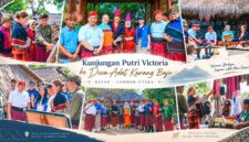 Suasana kunjungan Putri Mahkota Swedia, Victoria Ingrid Alice Désirée ke Desa Adat Karang Bajo, Bayan, Kabupaten Lombok Utara, pada Minggu (6/9/2026).