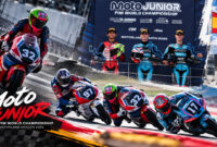 Pebalap binaan PT Astra Honda Motor (AHM), M. Kiandra Ramadhipa jadi pebalap terkencang kedua pada race 1 dan finish posisi keempat pada race dua Moto3 Junior World Championship di MotorLand Aragón, Spanyol, Minggu, 27 September 2026.