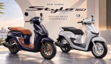 New Honda Stylo 160 hadir dengan warna baru, makin fashionable dan powerful.