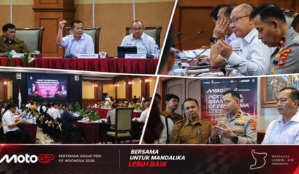Rapat Koordinasi Persiapan MotoGP Mandalika 2026